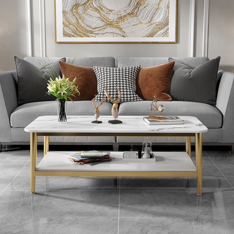 اشتري الان طاولة قهوة من الرخام والمعدن فاخرة اونلاين | بيوت