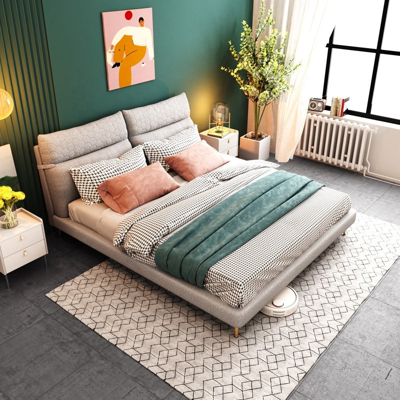 تصفح الان سرير نوم من القماش والخشب تصميم مميز اونلاين | بيوت