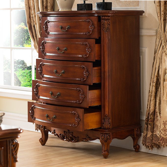 خزينة فاخرة خشبي ملكي