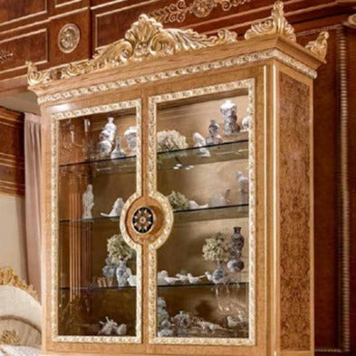 متاح الان خزانة قزاز تصميم خشبي طبيعي اونلاين | بيوت