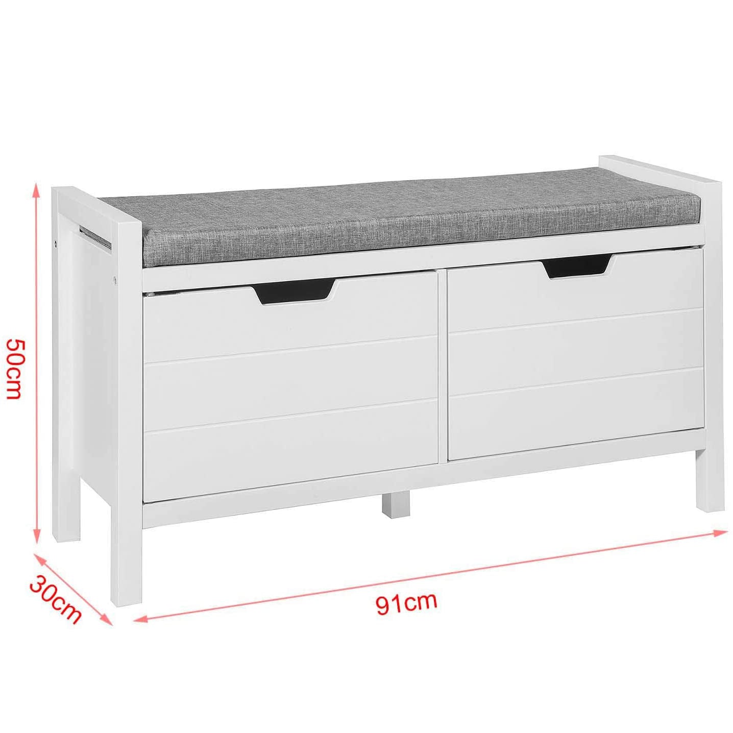 متاح الان خزانة احذية بمقعد جانبي تصميم خشبي حديث | بيوت