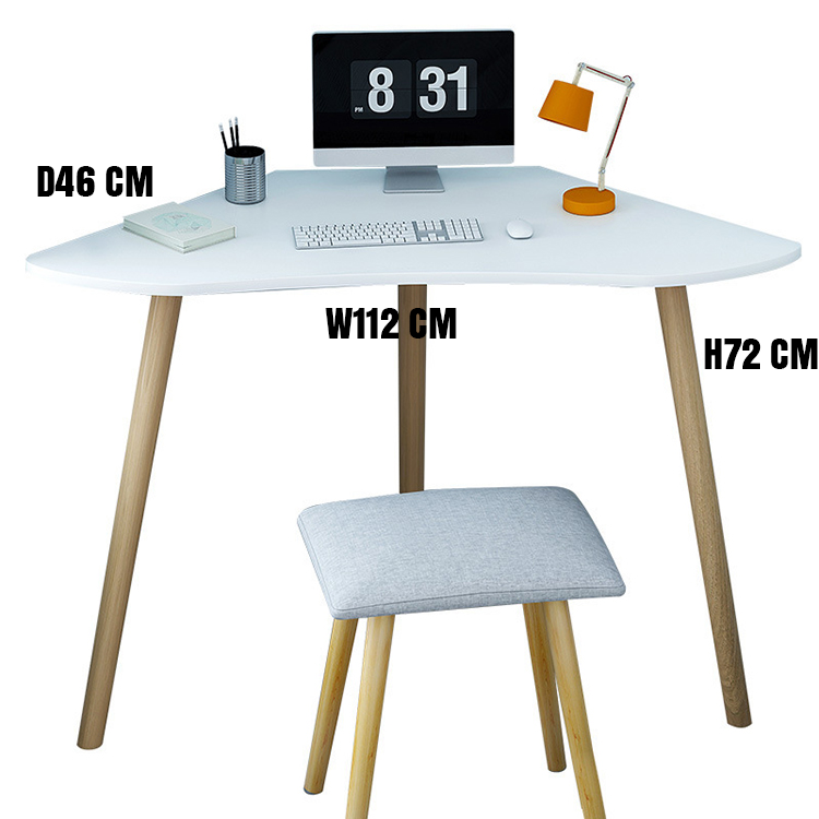 مكتب منزلي صغير للدراسة بأرجل صلبة