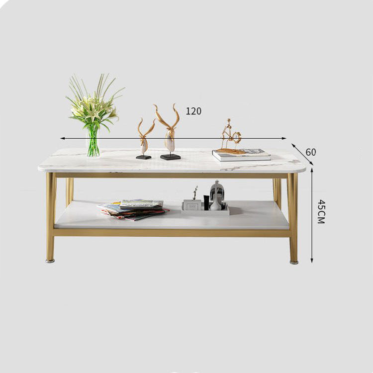 اشتري الان طاولة قهوة من الرخام والمعدن فاخرة اونلاين | بيوت