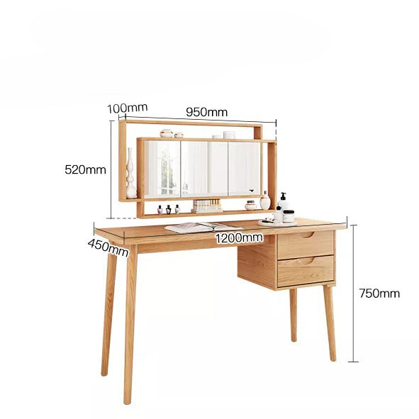 متاح الان تسريحة غرفه تصميم خشبي قابلة للطي اونلاين | بيوت