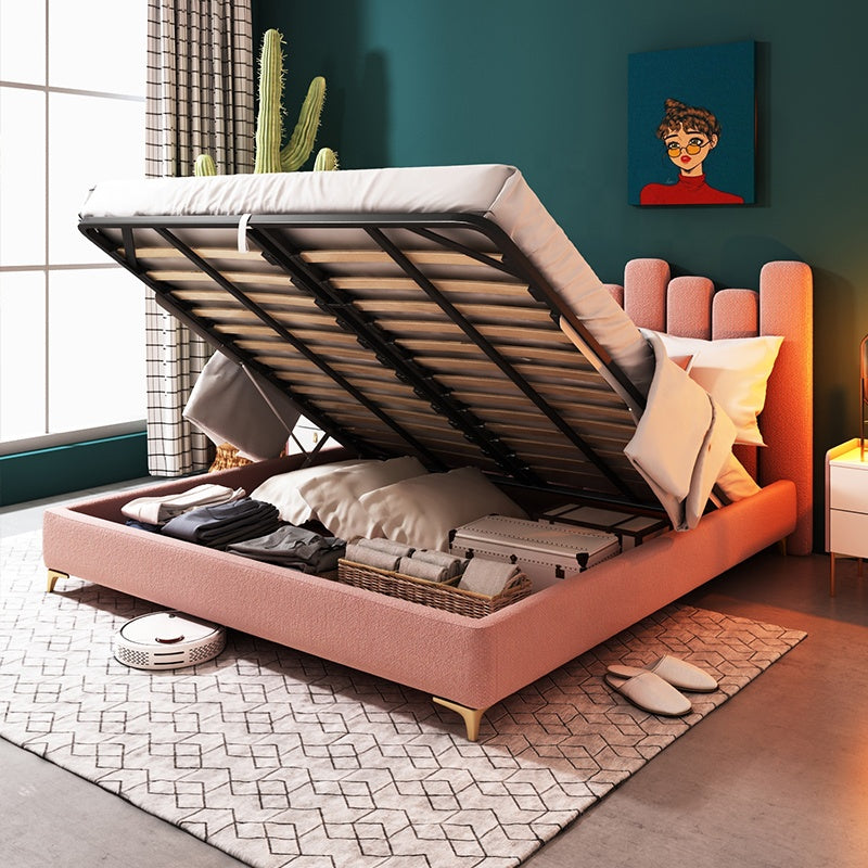 متوفر الان سرير نوم مع وحدة تخزين تصميم فاخر اونلاين | بيوت