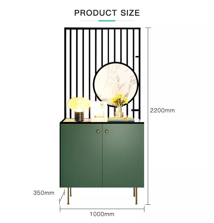 تصفح الان خزانة كتب تصميم فاخر باللون الأخضر اونلاين | بيوت