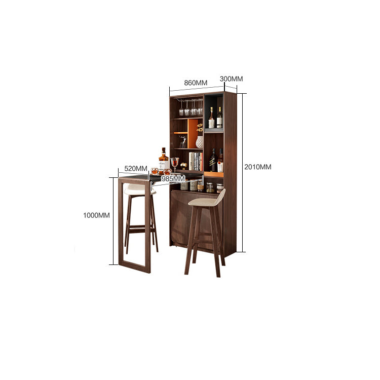 تصفح الان ركن قهوة تصميم خشبي باللون البني اونلاين | بيوت