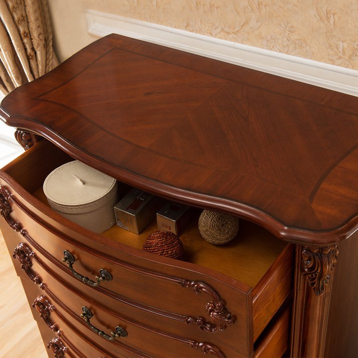 خزينة فاخرة خشبي ملكي