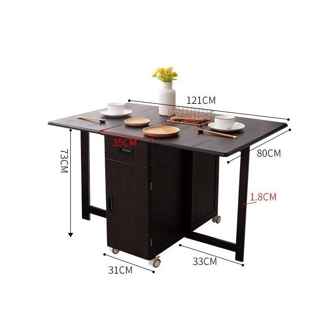 متوفر الان طاوله طعام تصميم خشبي قابل للطي اونلاين | بيوت