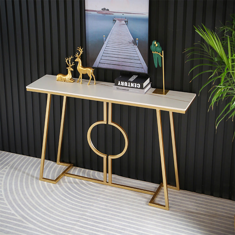 اشتري الان كونسول باللون الذهبي تصميم عصري اونلاين | بيوت