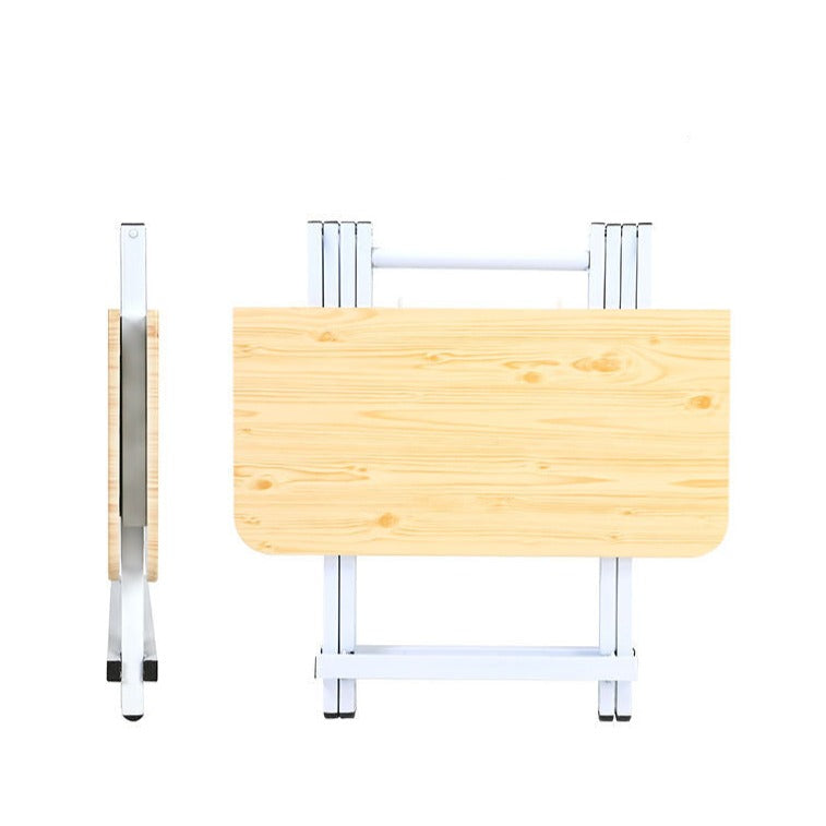 تسوق الان طاولة طعام مربعه قابلة للطي خشبي فاخر | بيوت