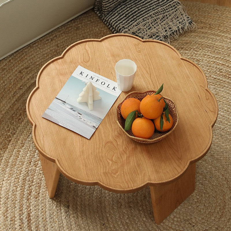 طاولة قهوة مزدوجة على الطراز الياباني