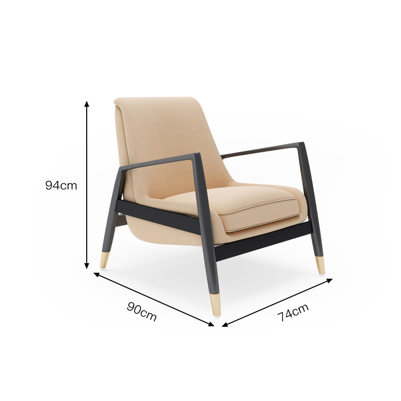 كرسي صالة من الخشب عالي الجودة