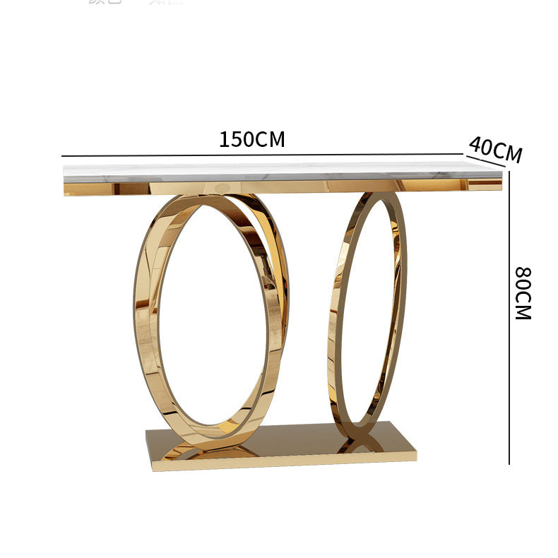 تسوق الان طاولة كونسول تصميم معدني انيق اونلاين | بيوت