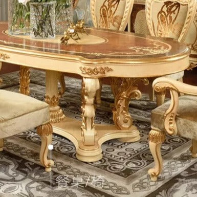 اشتري الان طاولة طعام 6 كراسي تصميم كلاسيكي فاخر | بيوت