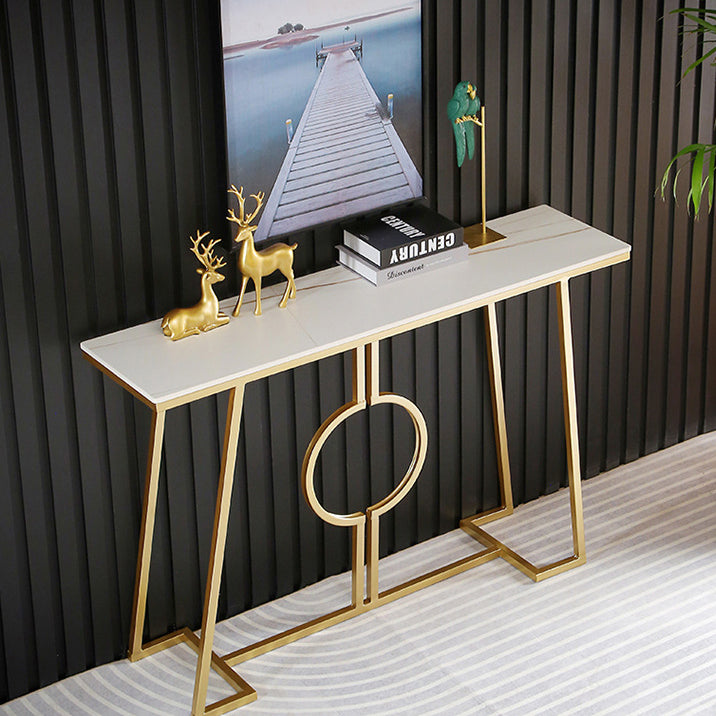 اشتري الان كونسول باللون الذهبي تصميم عصري اونلاين | بيوت