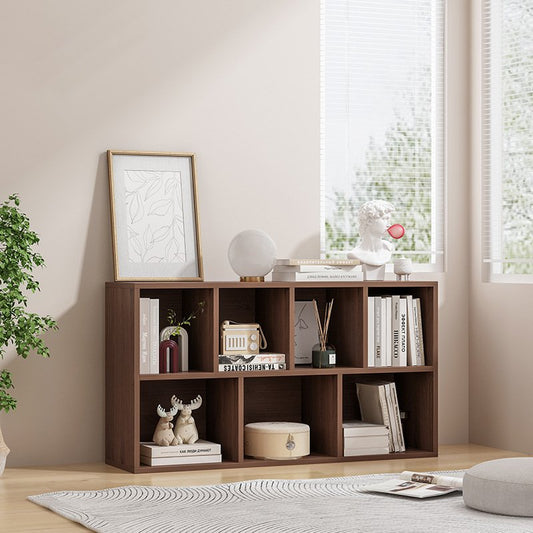 رفوف كتب تصميم خشبي بسيط