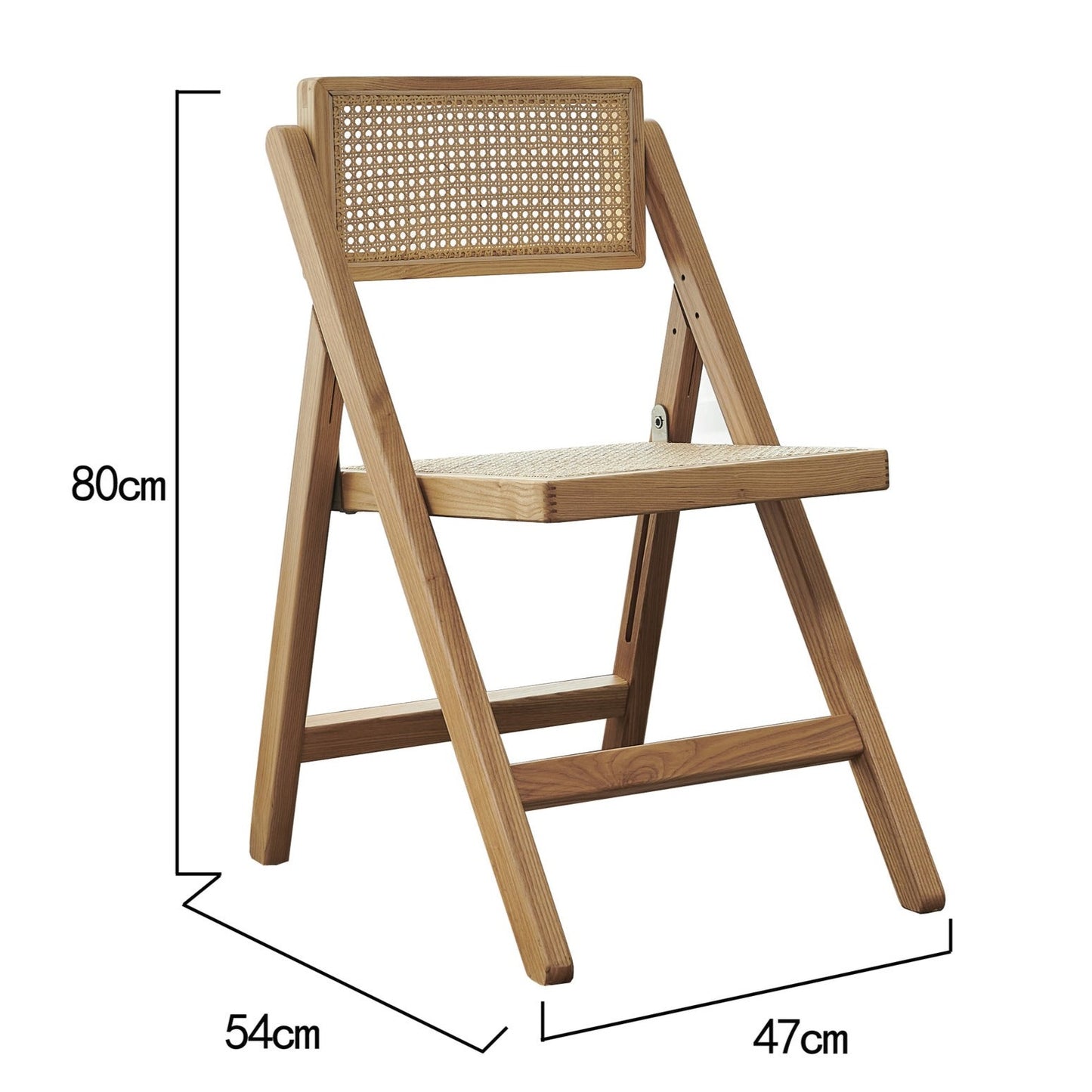 كرسي من الخشب قابل للطي