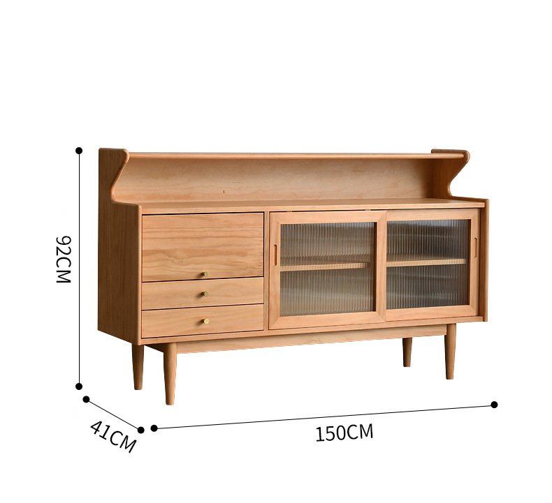تصفح الان طاولة بوفيه خشبي فاخر بادرج اونلاين | بيوت