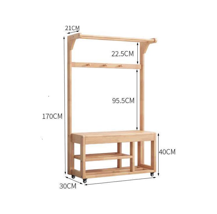 تصفح الان علاقة ملابس وخزانة احذية خشبي اونلاين | بيوت