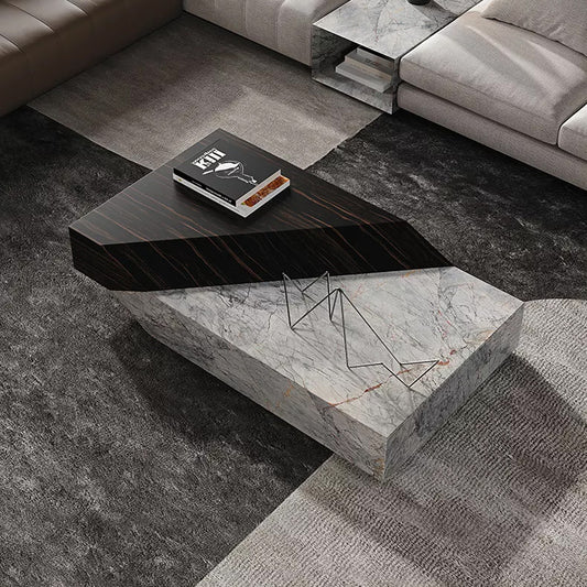 طاولة قهوة بتصميم هندسي مميز