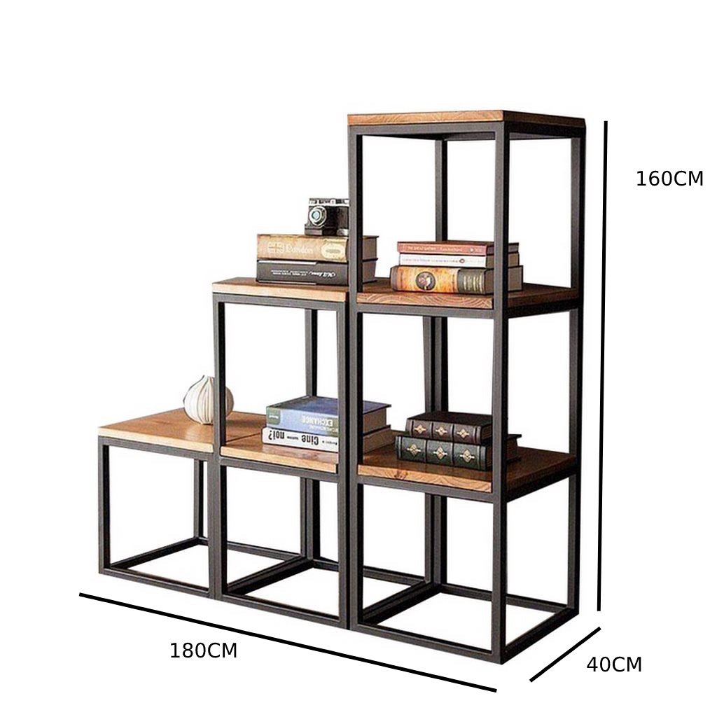 متاح الان وحدة رفوف تخزين تصميم خشبي حديث اونلاين | بيوت