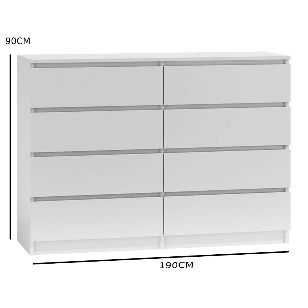 تصفح الان وحدة أدراج تصميم عصري باللون الأبيض اونلاين | بيوت