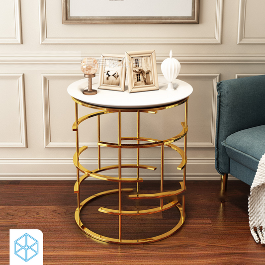 احصل الان علي طاولة قهوة فولاذية بسيطة فاخرة | بيوت