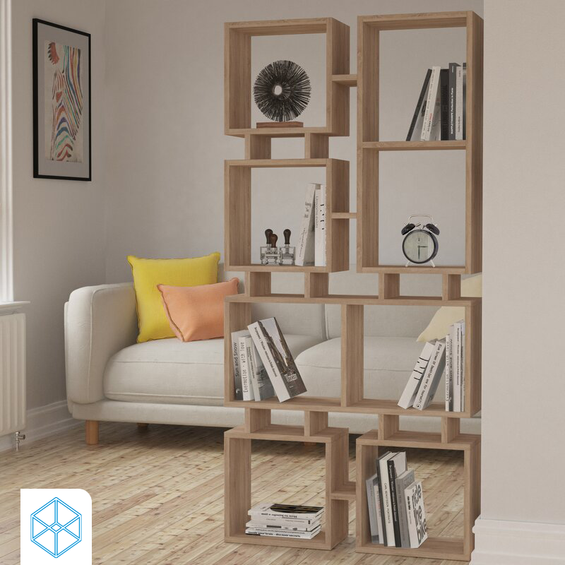 خزينة كتب ديكور جانبي