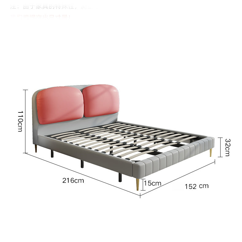 متوفر الان سرير نوم مودرن بلون رومادي مميز اونلاين | بيوت