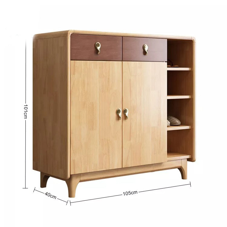 خزانة احذية من الخشب بأدراج