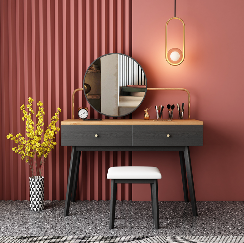 اشتري الأن تسريحة فاخرة مع كرسي بتصميم عصري اونلاين | بيوت