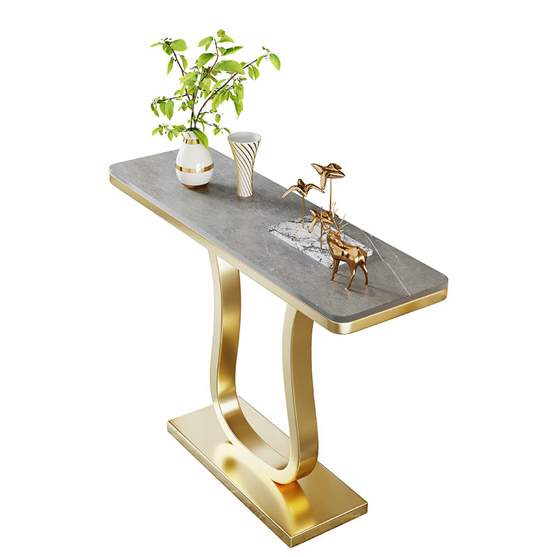 تصفح الان كونسول بسطح من بديل رخام رمادي عصري | بيوت