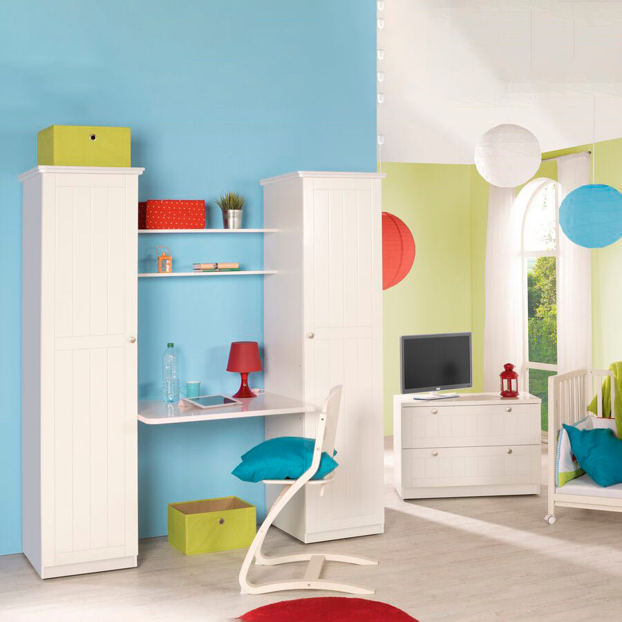 اشتري الان دولاب ملابس اطفالي مدمج بمكتب اونلاين | بيوت
