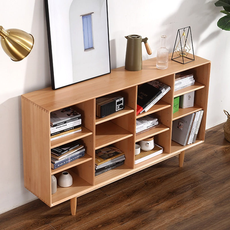 خزينة كتب خشبي أنيقة