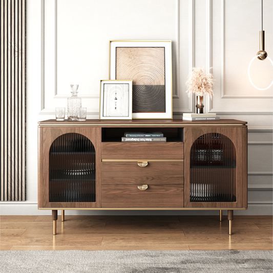 خزانة خشبية فاخرة بني