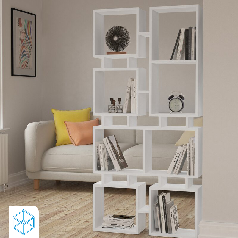 خزينة كتب ديكور جانبي