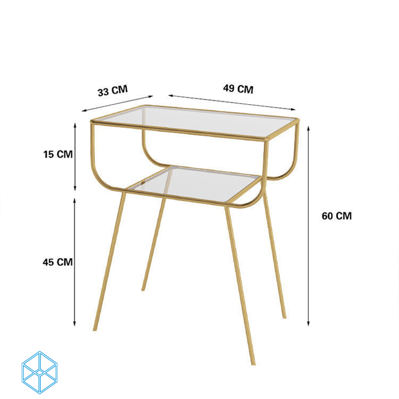 احصل الان علي طاولة جانبية بسطح زجاجي اونلاين | بيوت