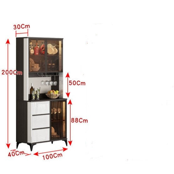 اشتري الان كوفي كورنر تصميم زجاجي وخشبي اونلاين | بيوت