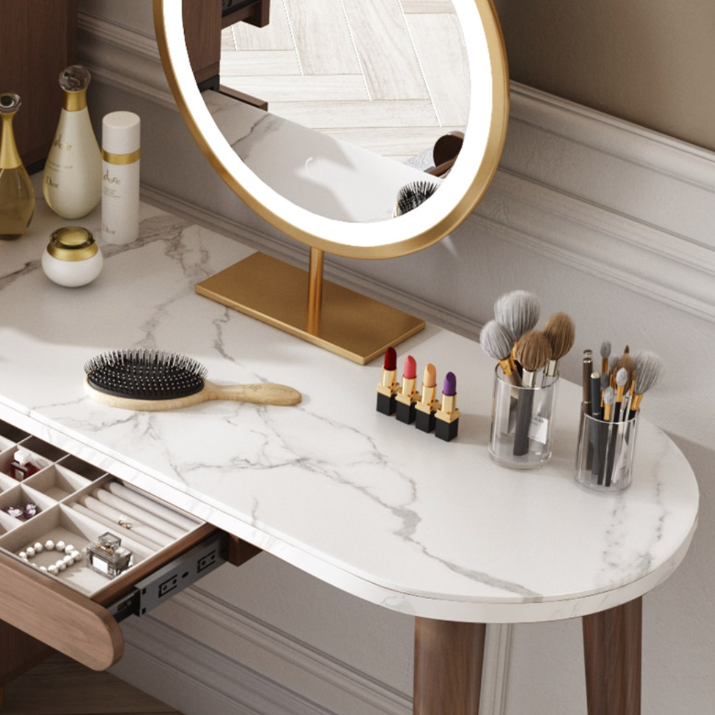 تصفح الان تسريحة غرفة خشبي فاخرة بعدة ادرج اونلاين | بيوت