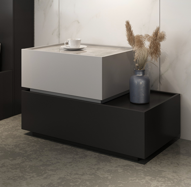 متاح الان كمدينة سرير جانبية تصميم خشبي فاخرة وعصري | بيوت