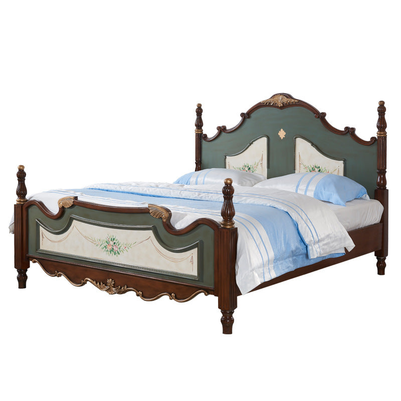 تسوق الان سرير خشبي بتصميم كلاسيكي عتيق اونلاين | بيوت