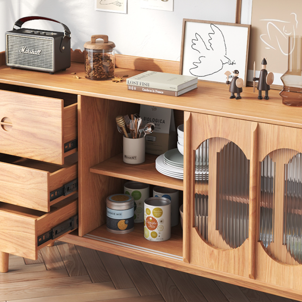 اشتري الان طاولة بوفيه تصميم خشبي فاخر اونلاين | بيوت