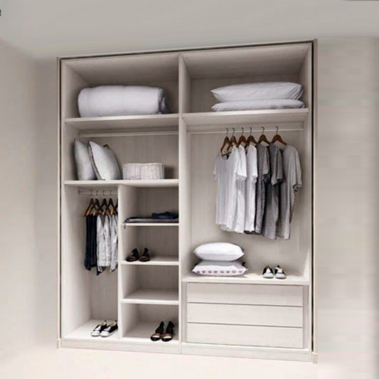 تصفح الان دولاب ملابس بوحدات تخزين وعلاقة ملابس | بيوت