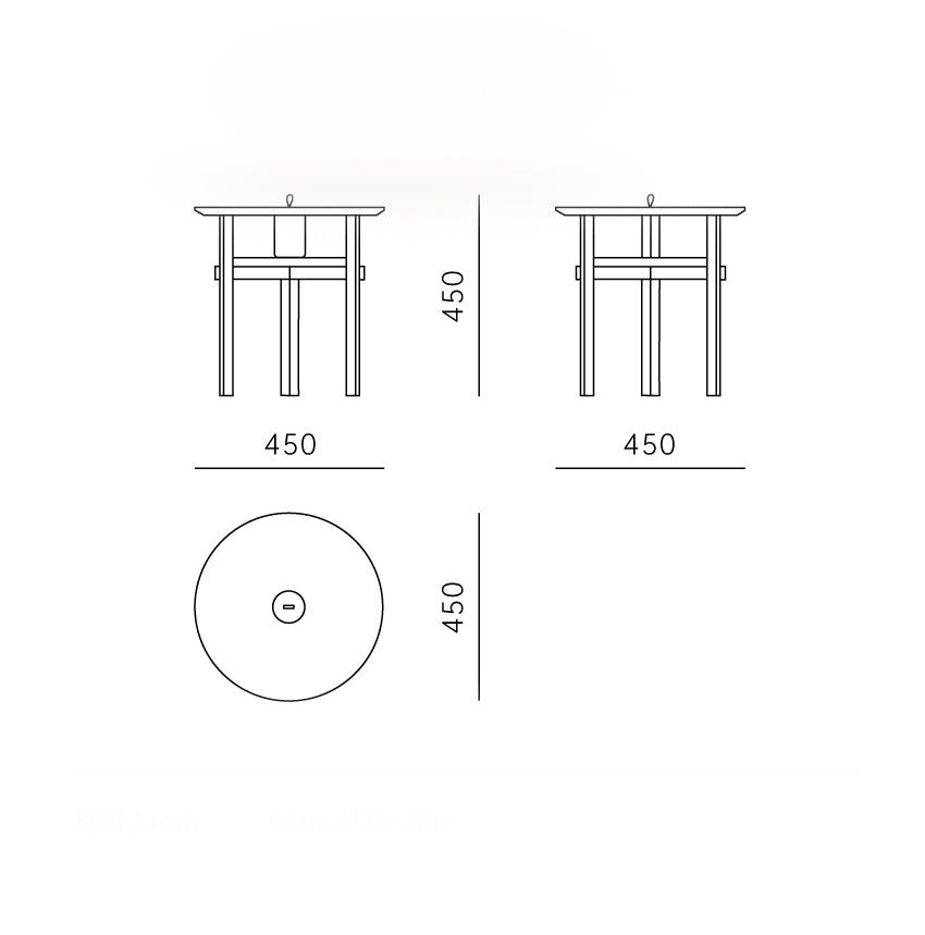 اشتري الان طاولة مستديرة خشبي حديث اونلاين | بيوت