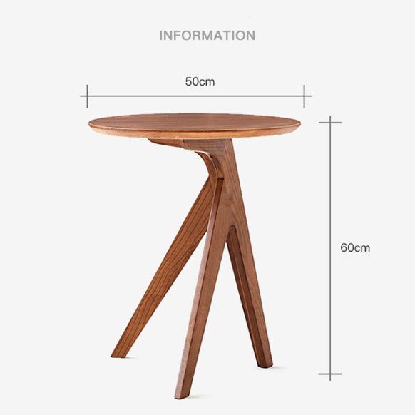 تسوق الان طاولة جانبية من خشب الزان عالي الجودة | بيوت