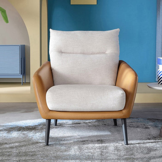 كرسي بذراعين مريح تصميم مميز