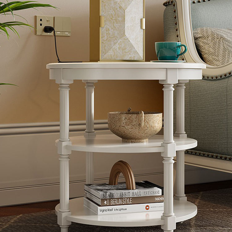 طاولة جانبية بثلاث ادوار