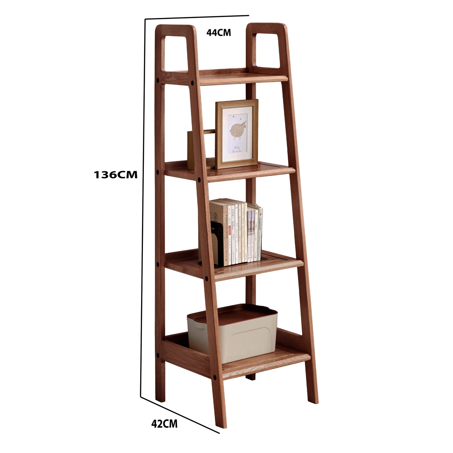 وحدة ارفف مكتبية و ديكور