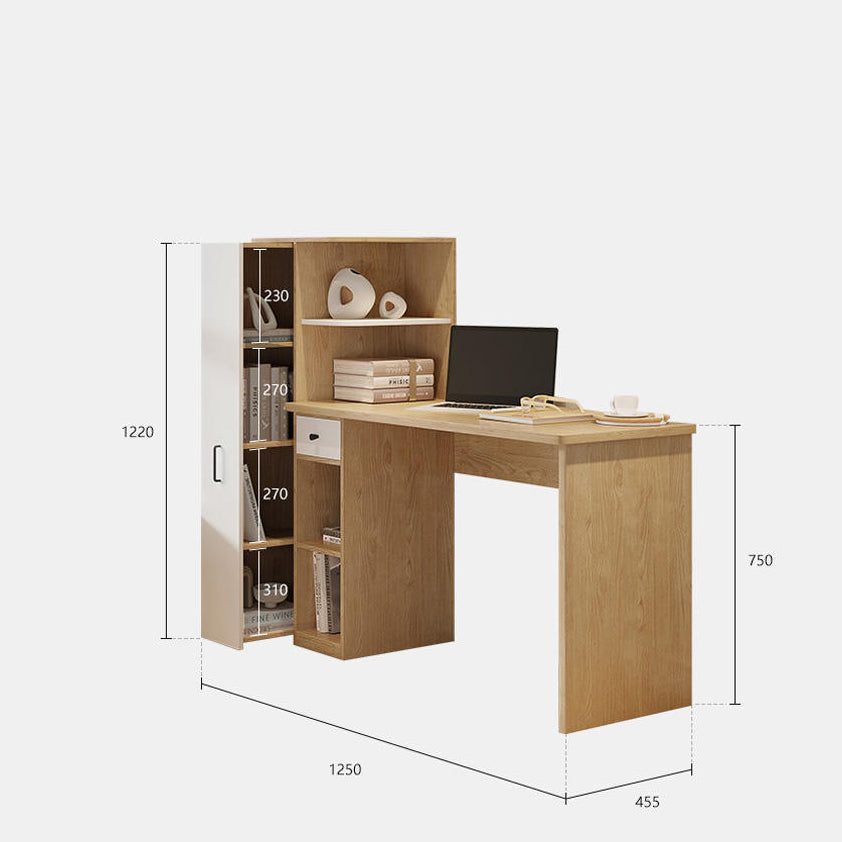 مكتب بخزينة جانبية حديثه